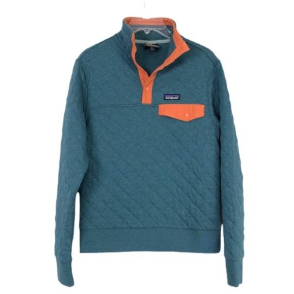 Patagonia Quilted Organic Cotton T-Snap Pullover